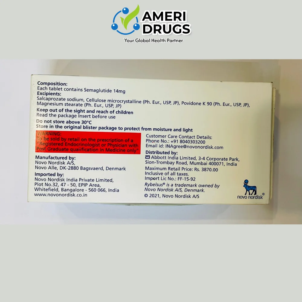 Rybelsus 7mg - Semaglutide Tabl