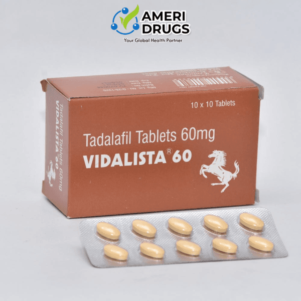 Vidalista 60mg - Tadalafil 60mg Tablets