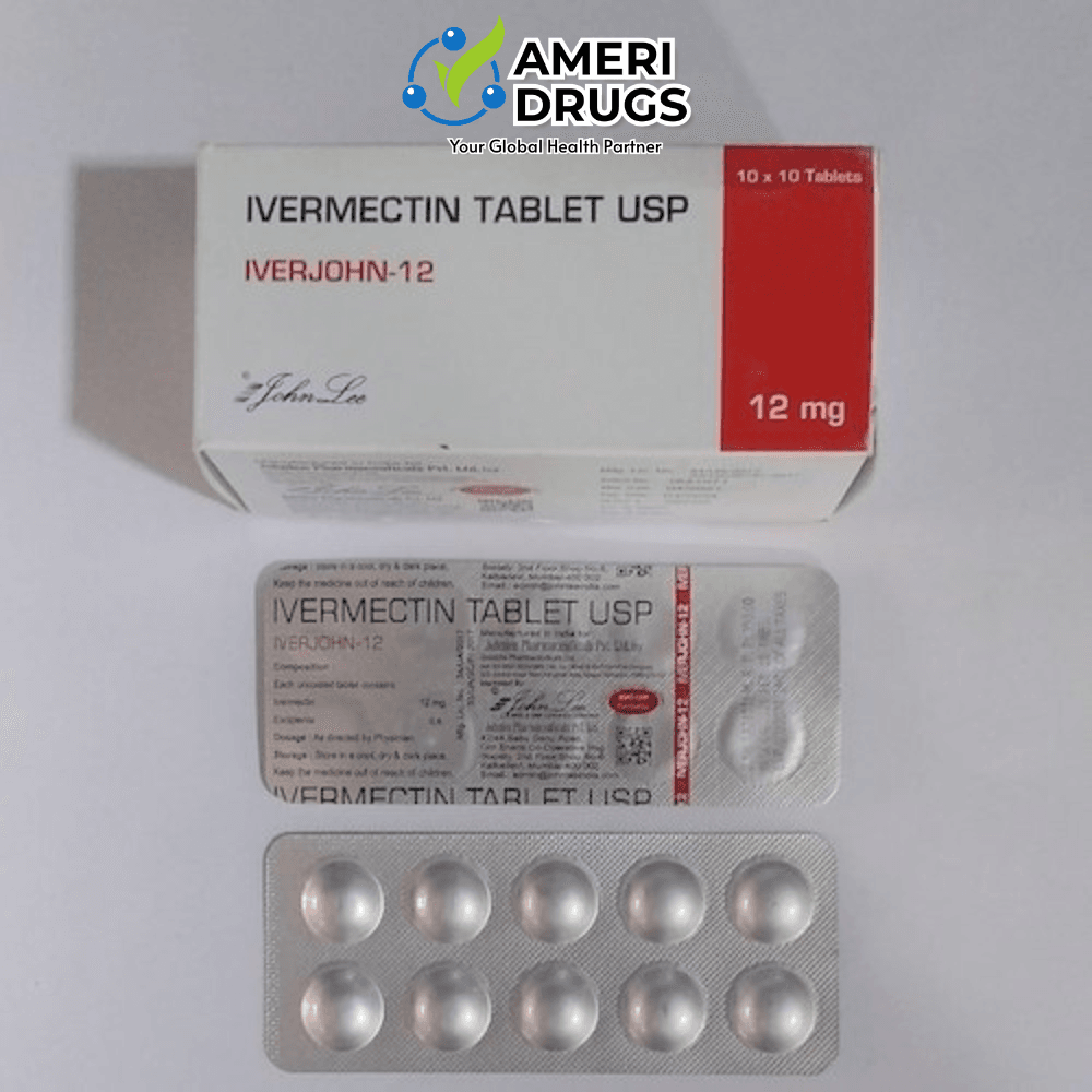 Iverjohn 12 - Ivermectin 12mg Tablets