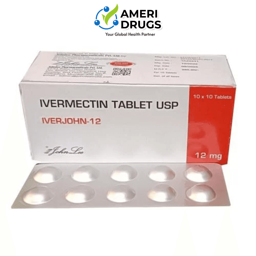 Iverjohn 12 - Ivermectin 12mg Tablets