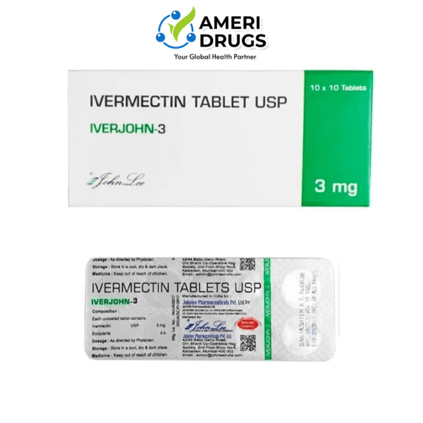 Iverjohn 3mg - Ivermectin 3mg Tablets