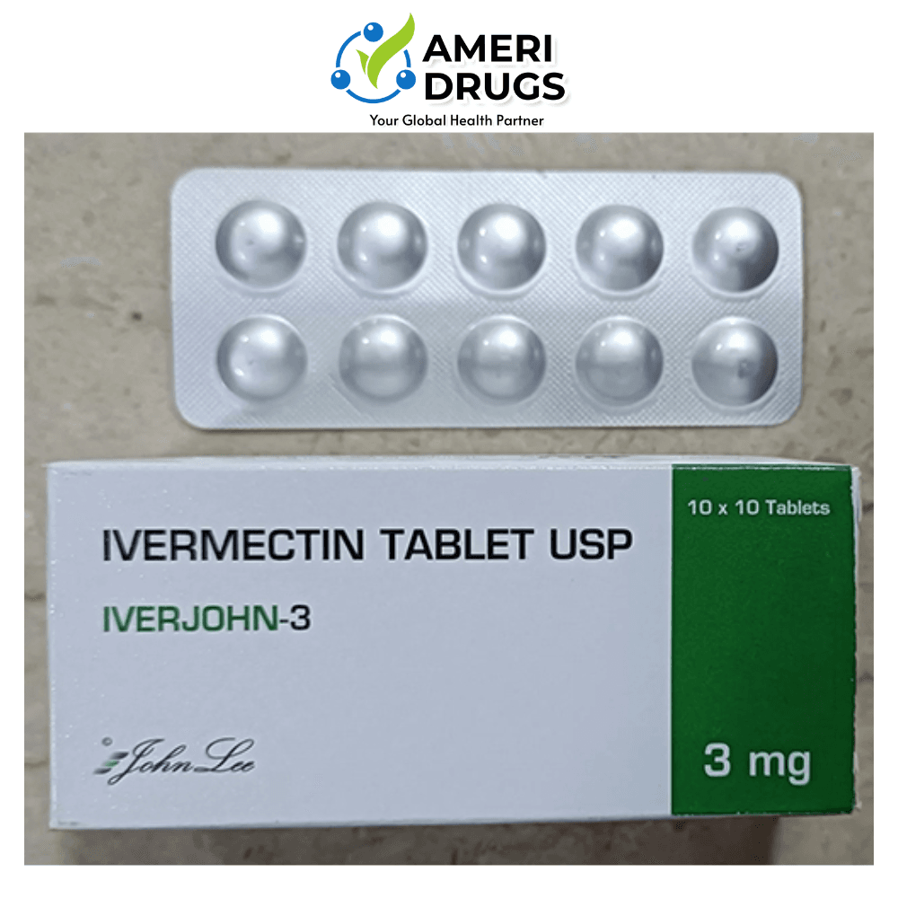 Iverjohn 3mg - Ivermectin 3mg Tablets