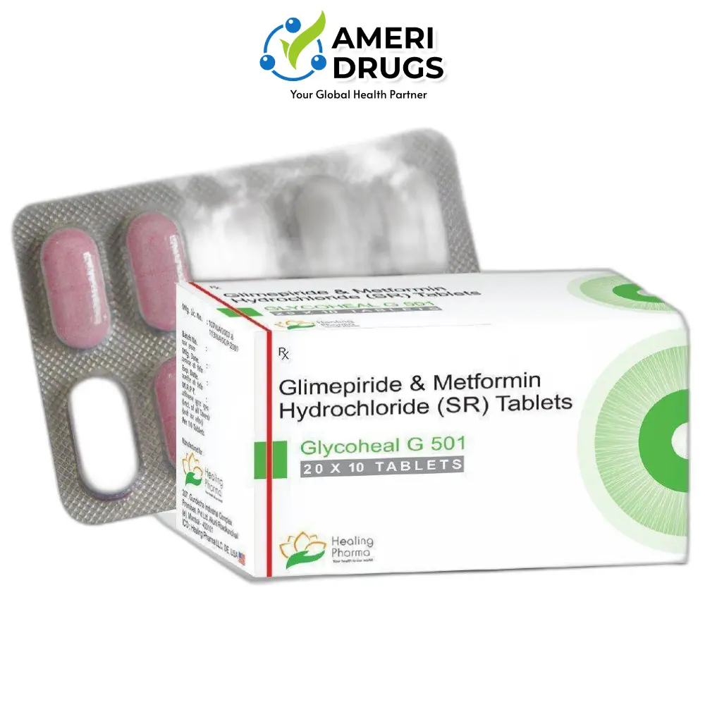 Glimepiride 1mg Metformin 500 Mg