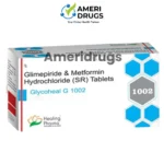 Glimepiride 2mg Metformin 1000mg - Glycoheal G1002 Tablets