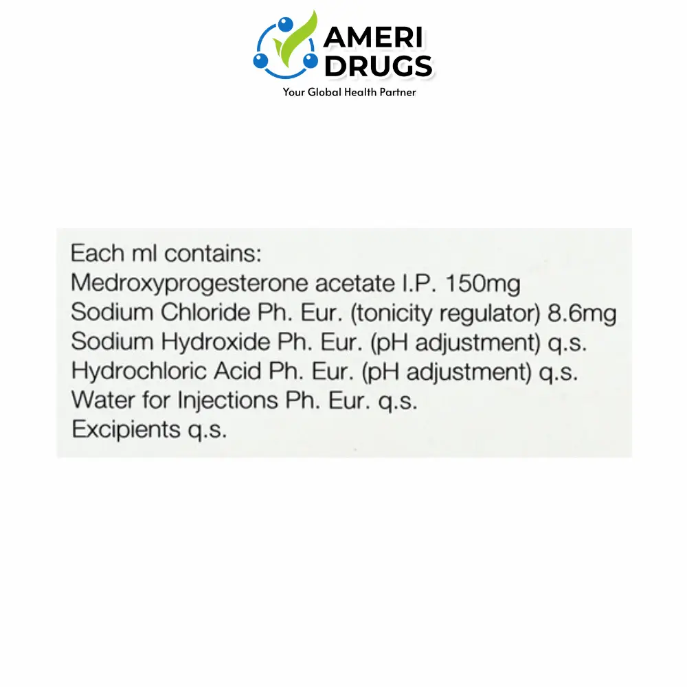 Medroxyprogesterone Acetate 150 Mg Injection