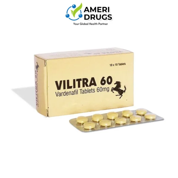 Vardenafil 60mg - Vilitra 60 Tablets