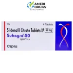 Sildenafil Citrate 50mg – Suhagra 50 Tablets