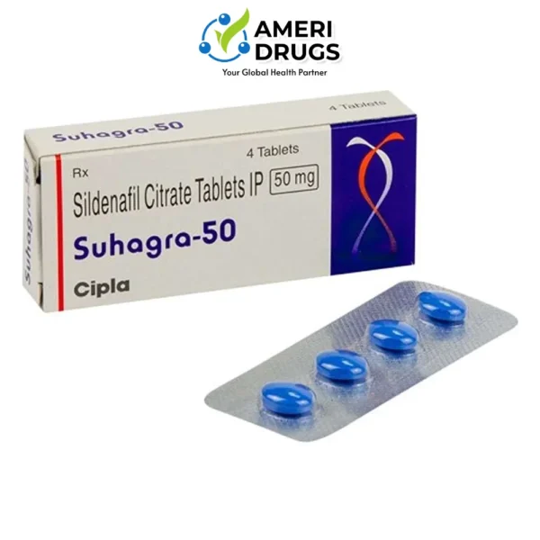 Sildenafil Citrate 50mg – Suhagra 50 Tablets