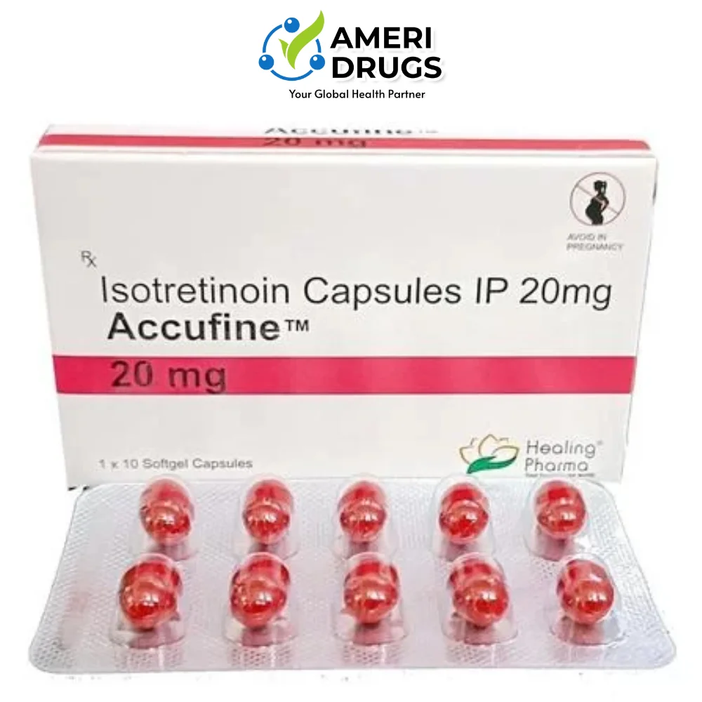 Isotretinoin 20mg - Accufine 20mg Tablets