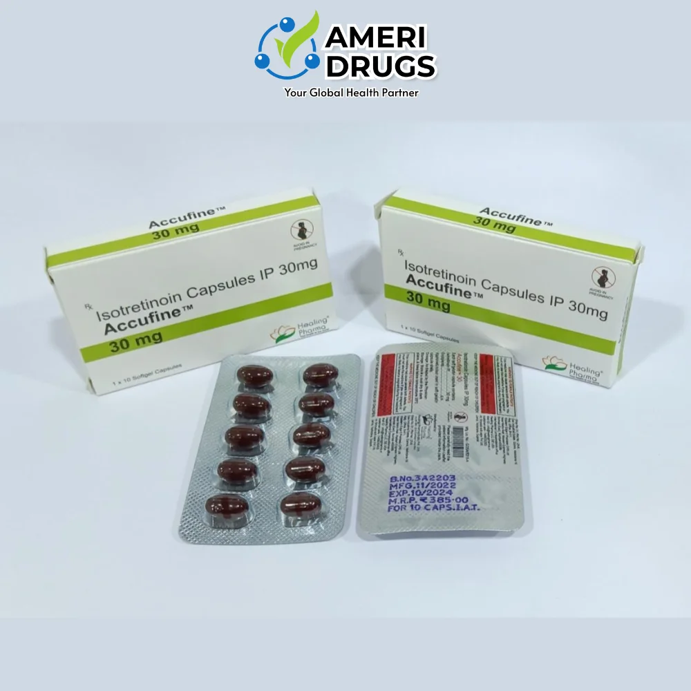 Isotretinoin 30mg – Accufine 30mg Tablets