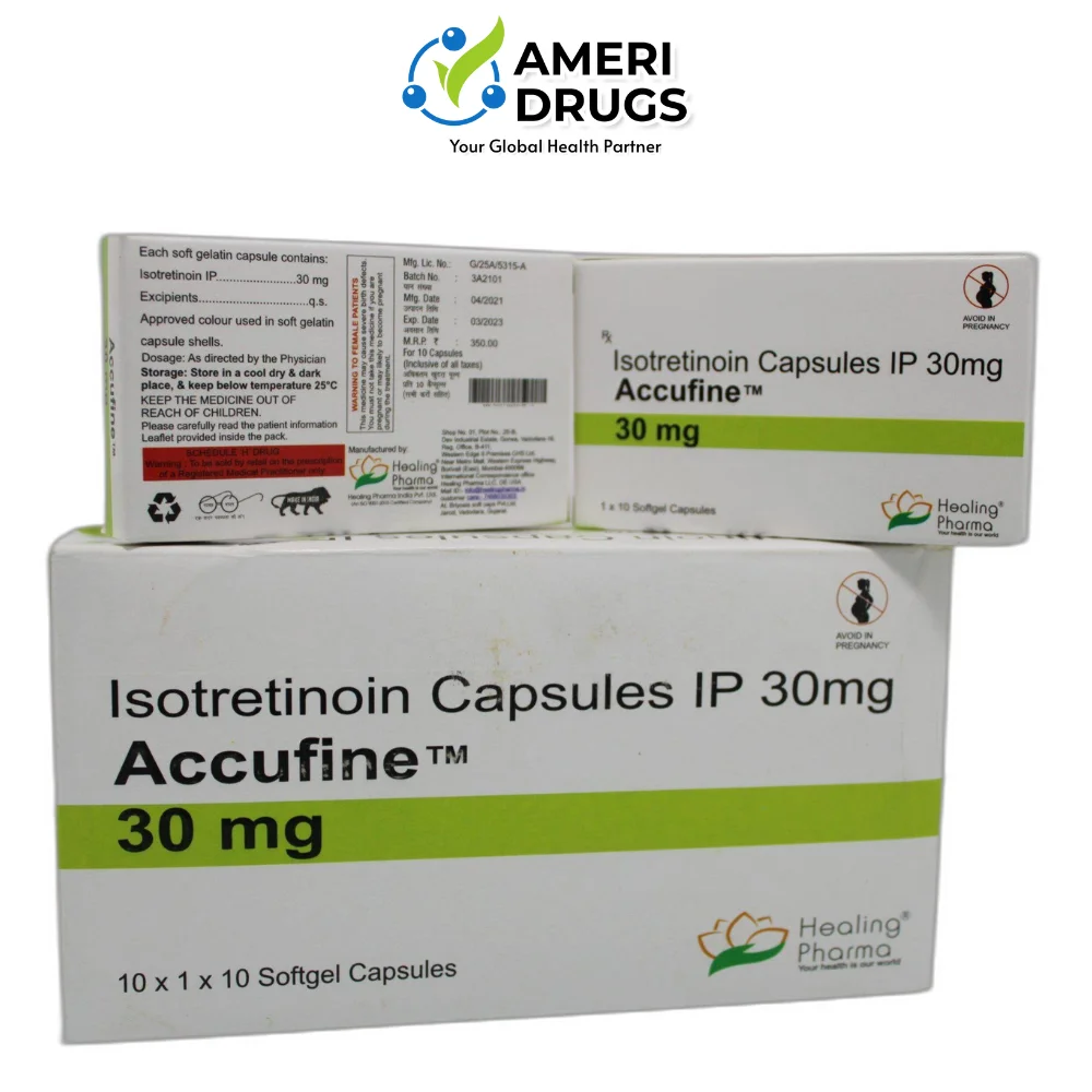 Isotretinoin 30mg – Accufine 30mg Tablets