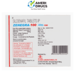 Zenegra 100 - Sildenafil Sitrate 100mg Tablets