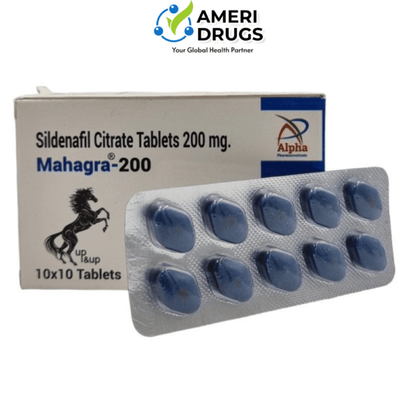 Mahagra 200mg – Sildenafil Sitrate 200mg Tablets