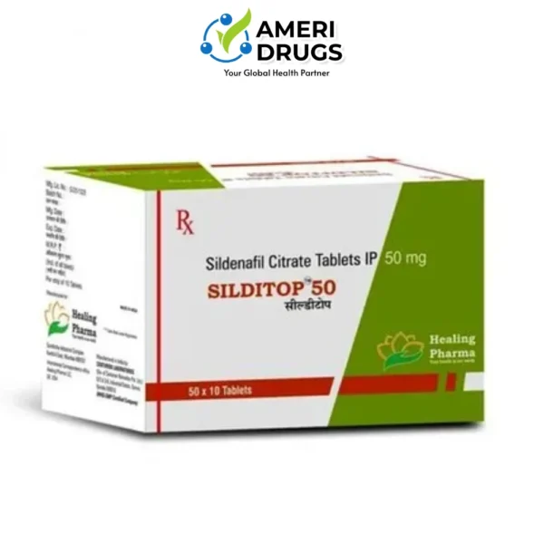 Sildenafil Citrate 50mg - Silditop 50mg Tablets