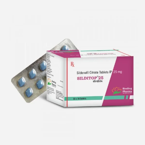 Sildenafil Citrate 25mg - Silditop 25mg Tablets