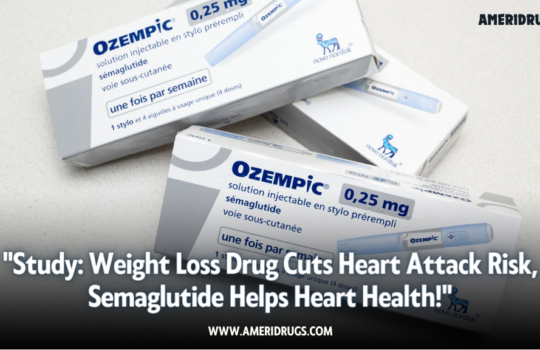 "Study: Weight Loss Drug Cuts Heart Attack Risk, Semaglutide Helps Heart Health!"