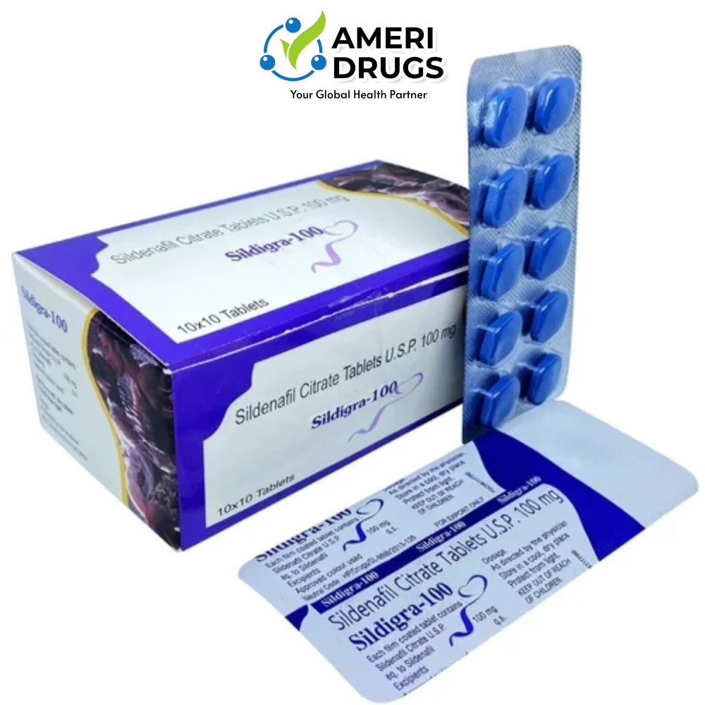 Sildigra 100 - Sildenafil Citrate 100mg Tablets