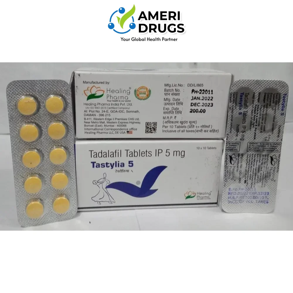 Tadalafil 5mg – Tastylia 5mg Tablets