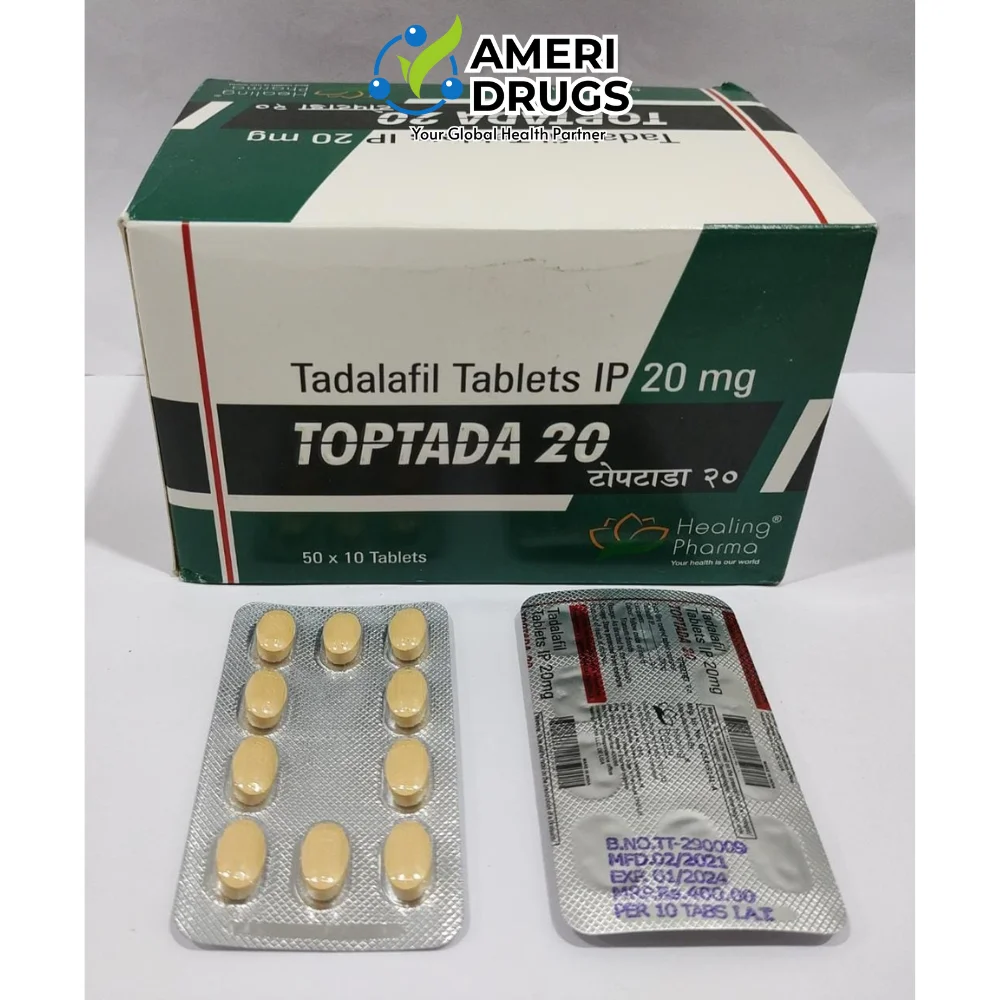 Tadalafil 20mg – Toptada 20mg Tablets