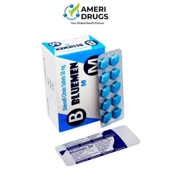 Bluemen 50 - Sildenafil Citrate 50mg Tablets