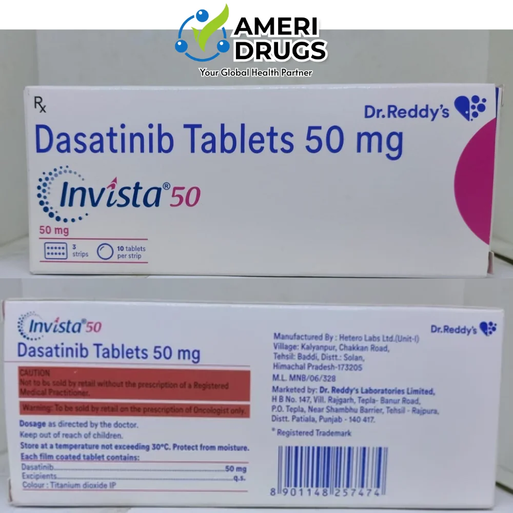 Dasatinib 50 mg tablets