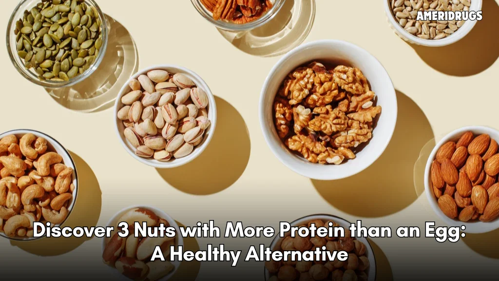 nuts with more protein than eggs