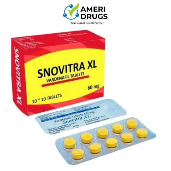 Snovitra XL 60mg - Vardenafil 60mg Tablets