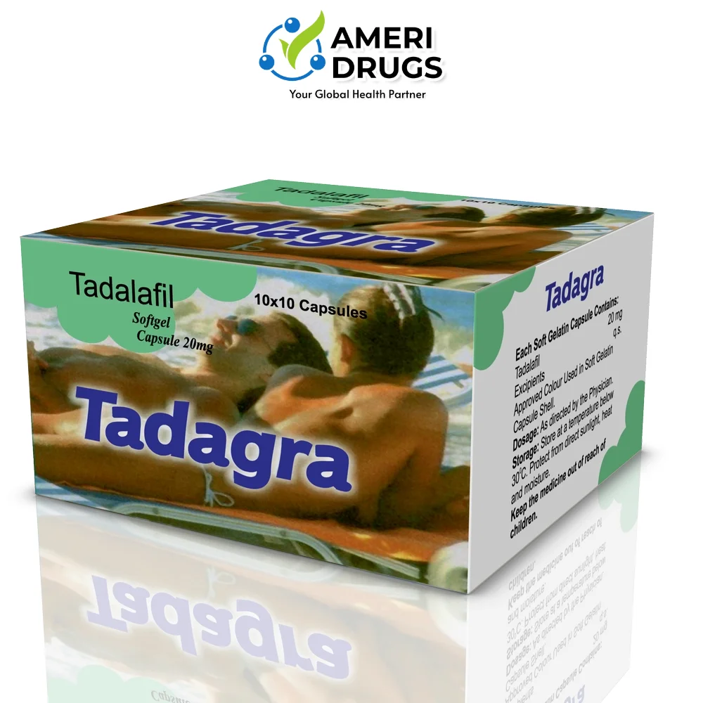 Tadagra 20 - Tadalafil 20mg Capsules