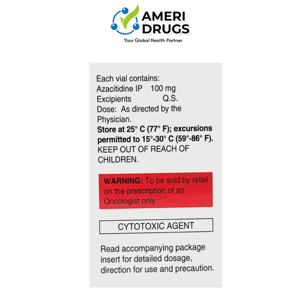 Azacitidine 100 Mg Injection