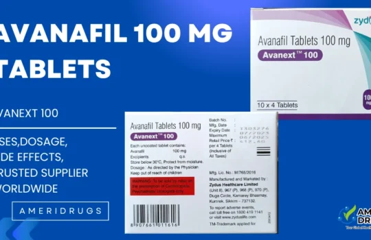 Avanafil 100mg Tablets