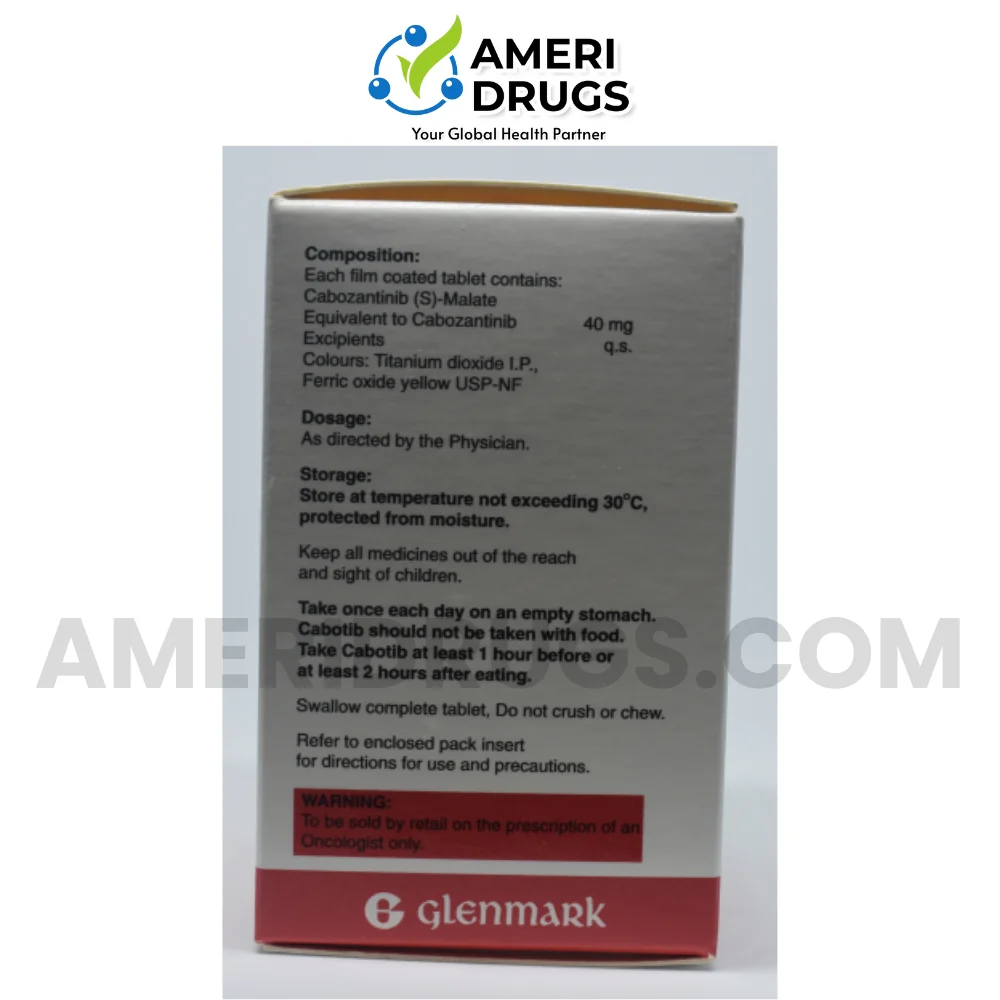 Cabozantinib 40 mg Tablets