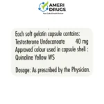 Testosterone 40mg Capsules