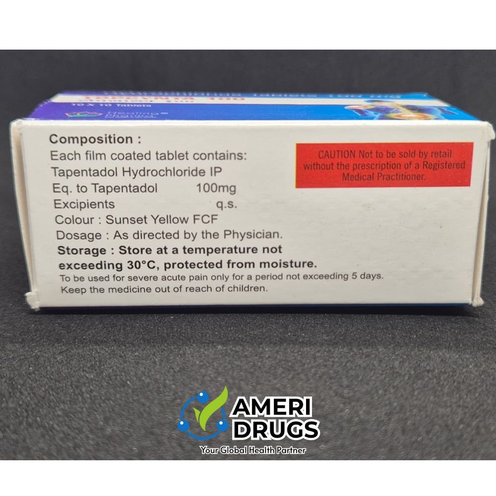 Tapentadol 100mg Tablets USA Shipping