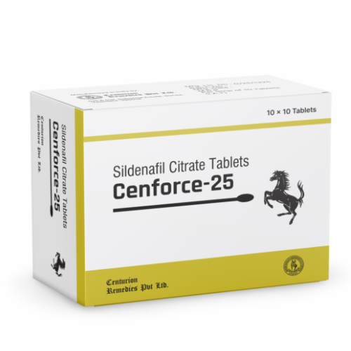 Cenforce 25mg – Sildenafil Citrate 25mg Tablets