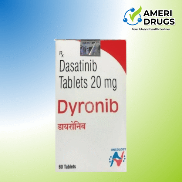 Dyronib 20 Tablets Dasatinib Tablets 20 mg