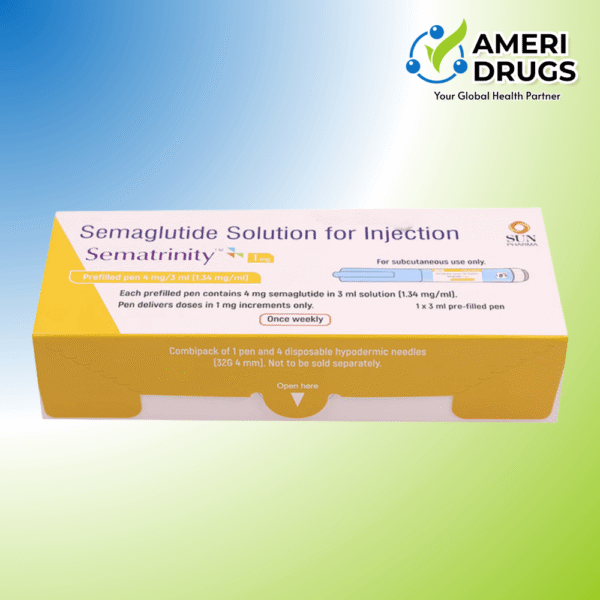 Sematrinity 4mg Semaglutide Injection 4mg/3ml Prefilled Pen (1mg Dose) – Affordable Export USA UK Australia