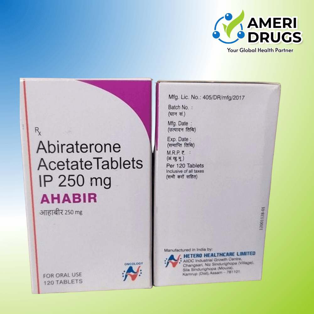 Abiraterone Acetate 250 mg tablets